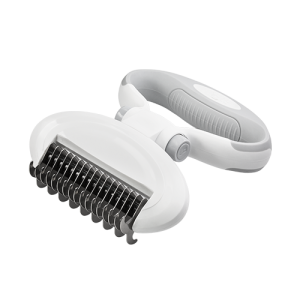 Dog and Cat Dematting Undercoat Rake Comb with Handle Dog and Cat Dematting Undercoat Rake Comb with Handle